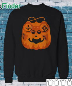 Sweatshirt Funny Video Game Halloween Gaming Pumpkin Shirt