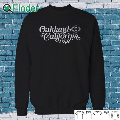 Sweatshirt Tom Holland Oakland California Usa Shirt