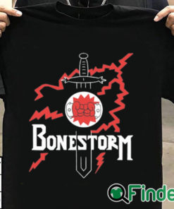 T shirt black Bone Storm Unisex T Shirt