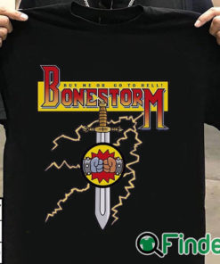 T shirt black Bonestorm Shirt Bone Storm T shirt