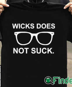 T shirt black Jordan Wicks Does Not Suck Shirt