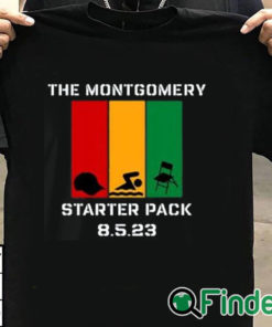 T shirt black The Montgomery Starter Pack 8.5.23 Shirt