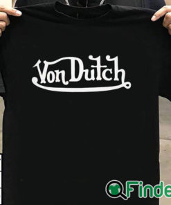 T shirt black von dutch shirt