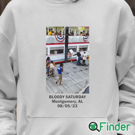 Unisex Hoodie Bloody Saturday Montgomery Alabama Brawl Shirt