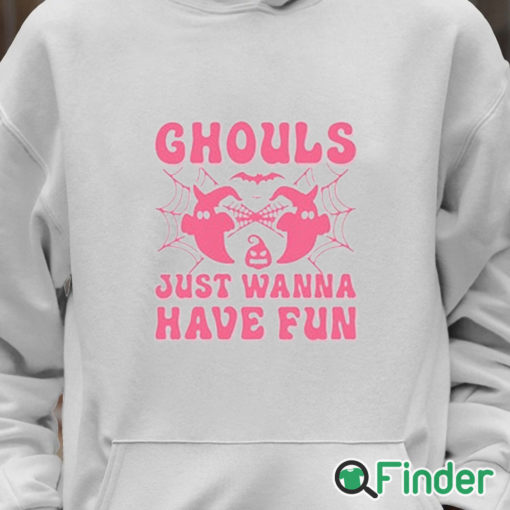 Unisex Hoodie Ghouls Just Wanna Have Fun Tee, Retro Halloween, Ghouls Just Wanna Have Fun Shirt