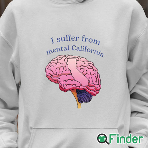 Unisex Hoodie I Suffer From Mental California Shirt