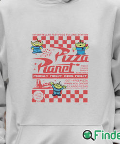 Unisex Hoodie Pizza Planet Shirt