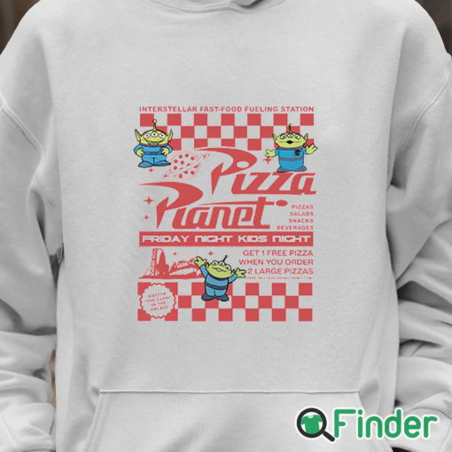 Unisex Hoodie Pizza Planet Shirt