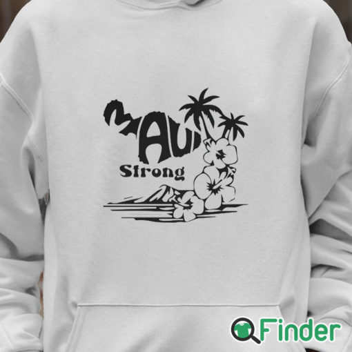 Unisex Hoodie Retro Maui Strong Shirt Fundraiser Lahaina T Shirt Support for Hawaii Fire Victims Maui Wildfire