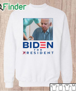 Unisex Sweatshirt Biden For Resident Not President Shirt