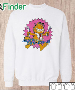 Unisex Sweatshirt Garfield Armed And Dangerous Shirt