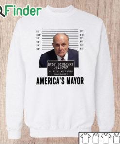 Unisex Sweatshirt Rudy Giuliani Mugshot America's Mayor T Shirt