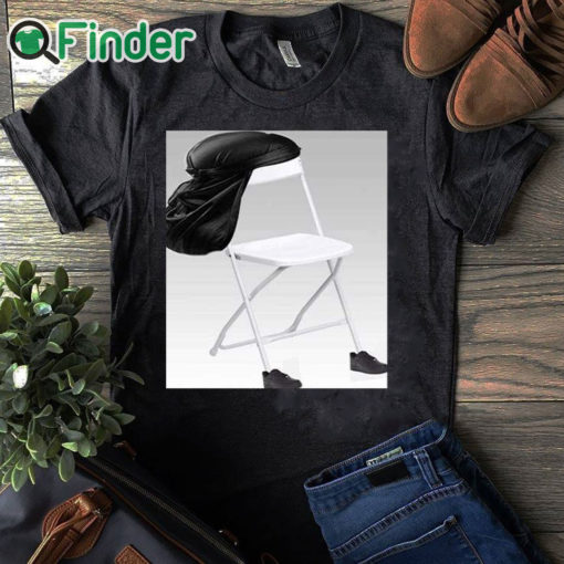 black T shirt Chris Evans Wwe Chair Shirt