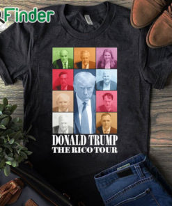 black T shirt Donald Trump The Rico Tour T Shirt