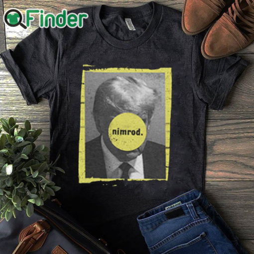 black T shirt Green Day Trump Nimrod 45 Shirt