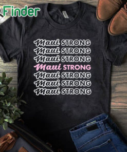 black T shirt Hike Beast Maui Strong Shirt