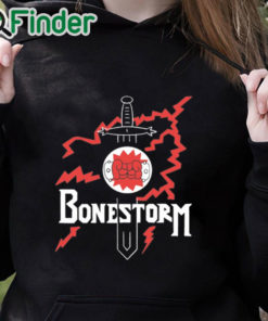 black hoodie Bone Storm Unisex T Shirt