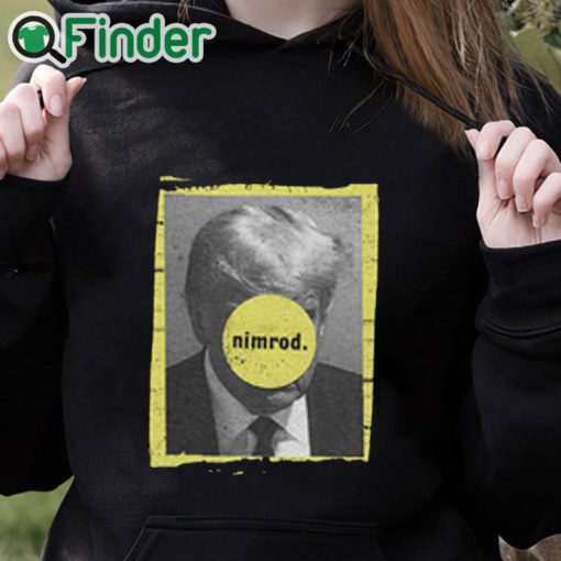 black hoodie Green Day Trump Nimrod 45 Shirt