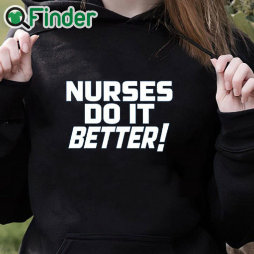 black hoodie Robert Plant Nurses Do It Better Shirt