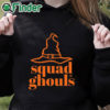 black hoodie Squad Ghouls Cute, Fun Halloween Saying, Ghoul Gang, Let's Go Ghouls Halloween Shirt