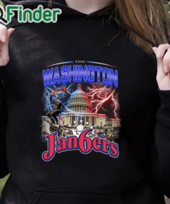 black hoodie The Washington Jan6ers Shirt