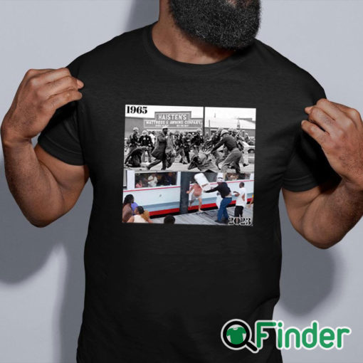 black shirt Alabama Montgomery Chair Brawl And Bloody Sunday Shirt