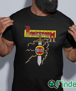 black shirt Bonestorm Shirt Bone Storm T shirt