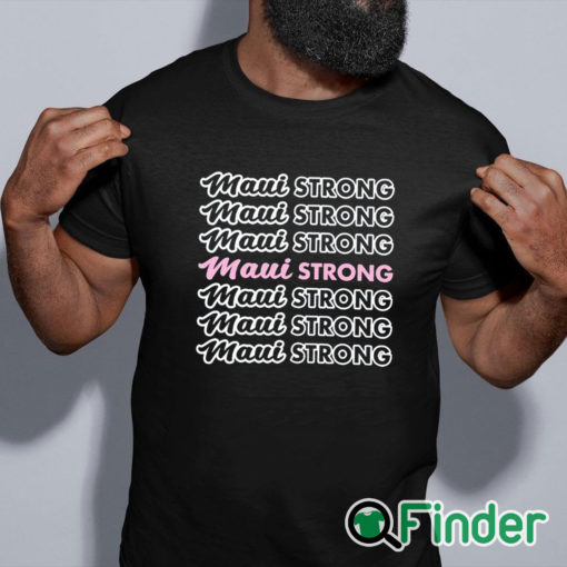 black shirt Hike Beast Maui Strong Shirt