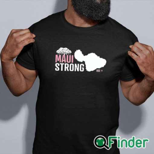 black shirt Maui Strong Relief Shirt