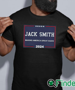 black shirt Official Jack Smith Making America Great Again 2024 Shirt