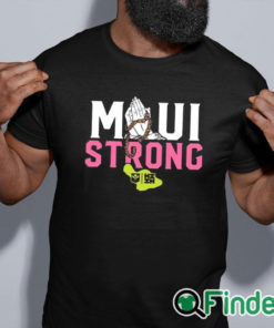 black shirt Pray Maui Strong Shirt