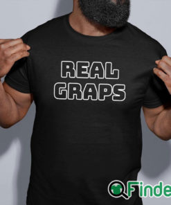 black shirt Real Graps Shirt