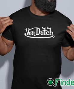 black shirt von dutch shirt