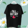 unisex T shirt Fall Out Boy Boston Red Sox Fenway Park Tour Shirt