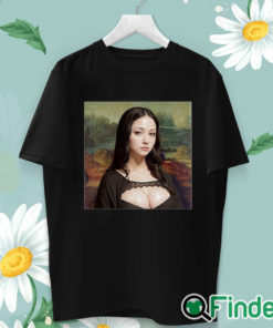 unisex T shirt Modern Mona Lisa Shirt