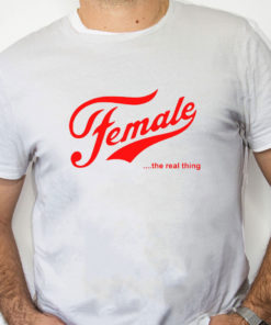 white Shirt Female The Real Thing T Shirt