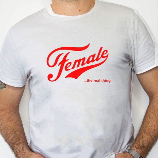 white Shirt Female The Real Thing T Shirt