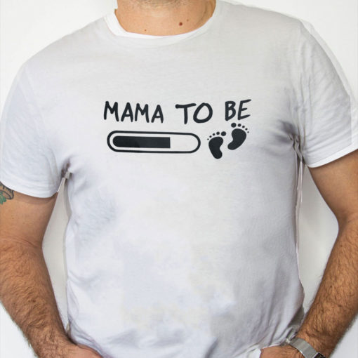 white Shirt Mama To Be Shirt First Mothers Day Shirt