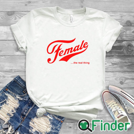 white T shirt Female The Real Thing T Shirt