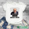 white T shirt Rudy Giuliani Mugshot America's Mayor T Shirt