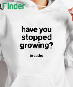 white hoodie Darren Waller Have You Stopped Growing Shirt