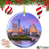 Austin Christmas Ornament Porcelain