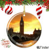 Big Ben Porcelain Christmas Ornament