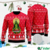 Budweiser Grinch Snow Ugly Christmas Sweater
