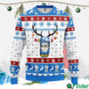 Busch Ugly Christmas White Sweater Hoodie