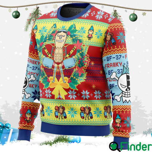 Christmas Franky One Piece Ugly Christmas Sweater Hoodie