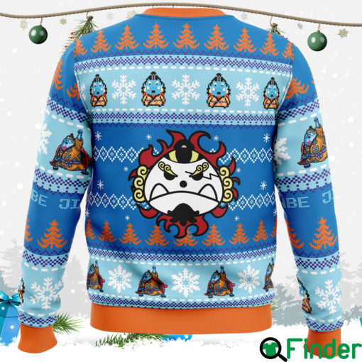 Christmas Jinbe One Piece Ugly Christmas Sweatshirt