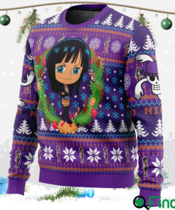 Christmas Nico One Piece Ugly Christmas Sweater Hoodie