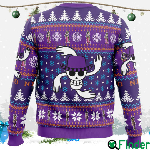 Christmas Nico One Piece Ugly Christmas Sweatshirt