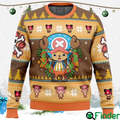 Christmas Tony Chopper One Piece Ugly Christmas Sweater